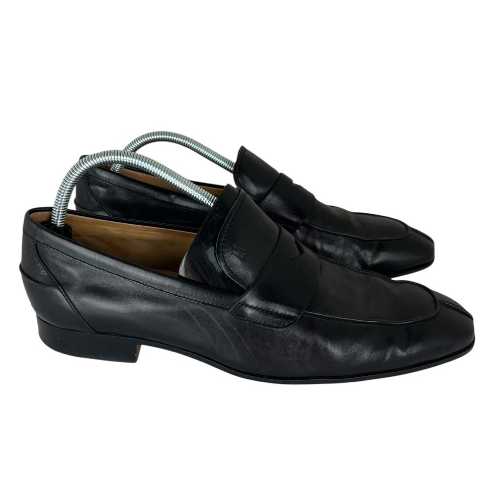 Tod’s Leather Slip On Loafers Made In Italy